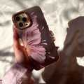 rose gold butterfly