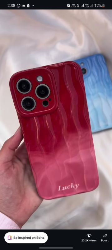 Wavy colour ip 15 pro max