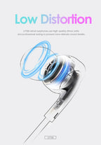 Lenyes LF106-TC Type-C Wired Earphones