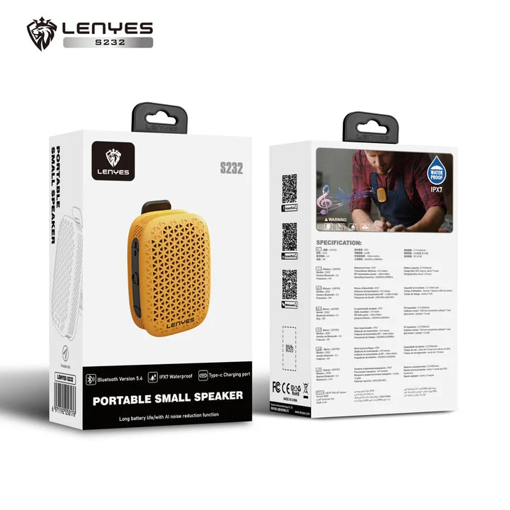 Lenyes S232 Portable Small Speaker