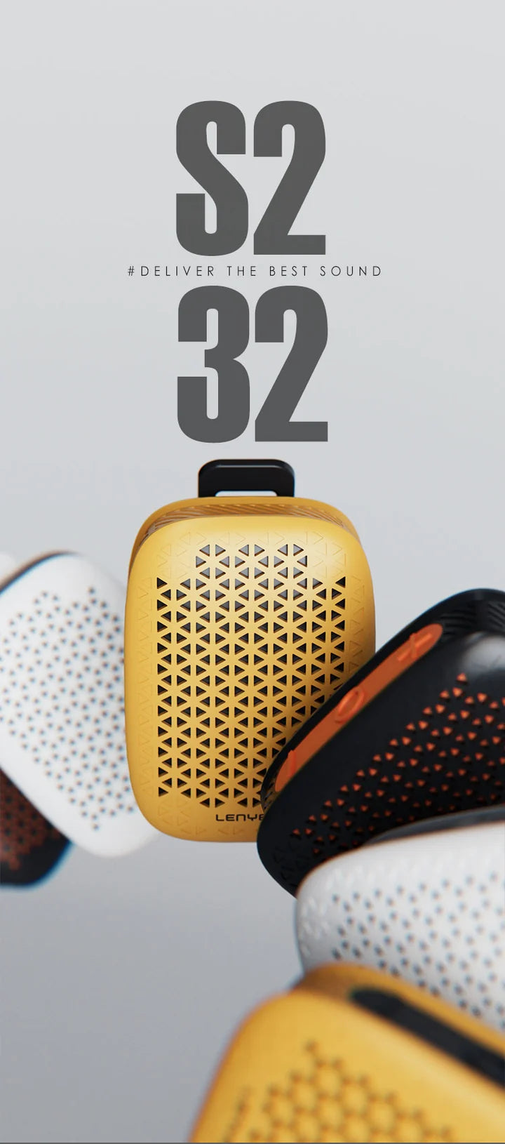 Lenyes S232 Portable Small Speaker