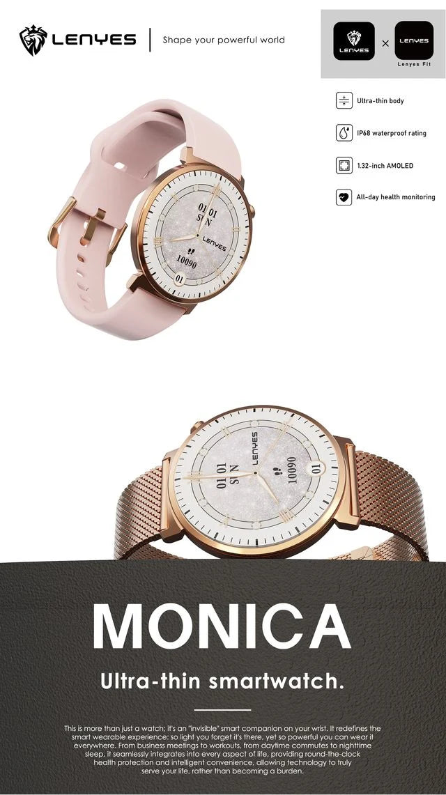 Lenyes Monica Smart Watch