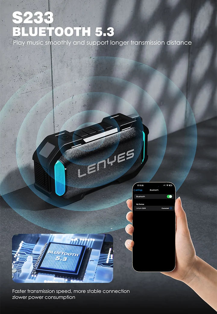 Lenyes S233 Wireless Speaker
