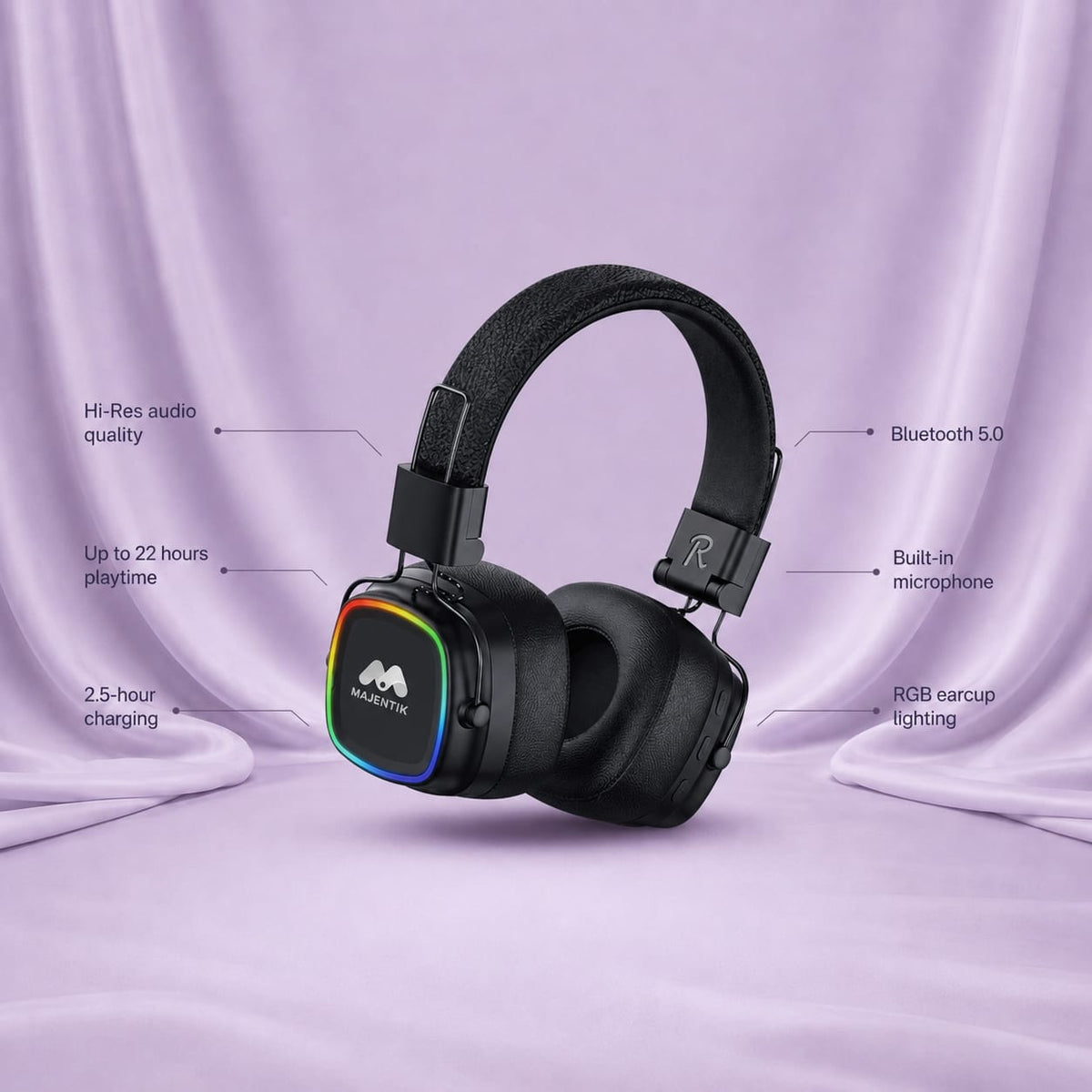 MAJENTIK Wireless Headphones MH003