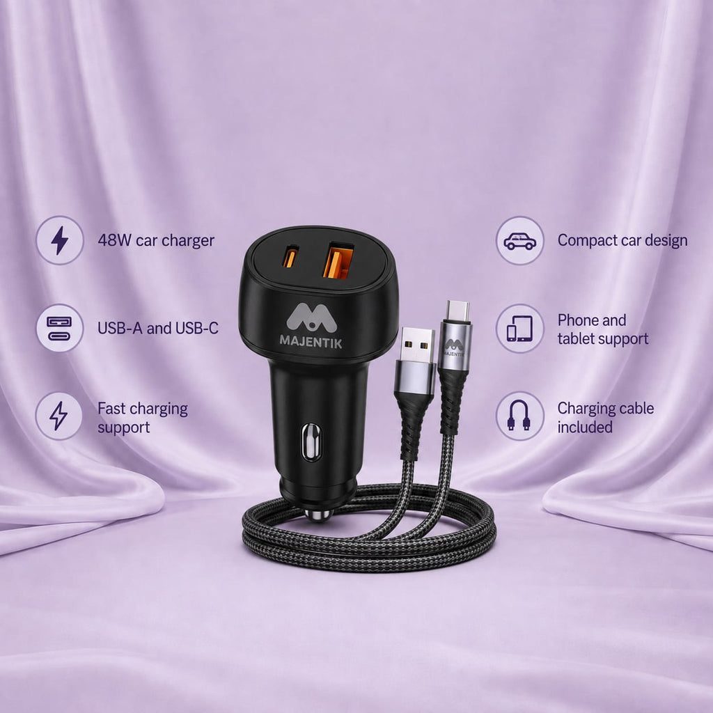 MAJENTIK Car Charger MC002