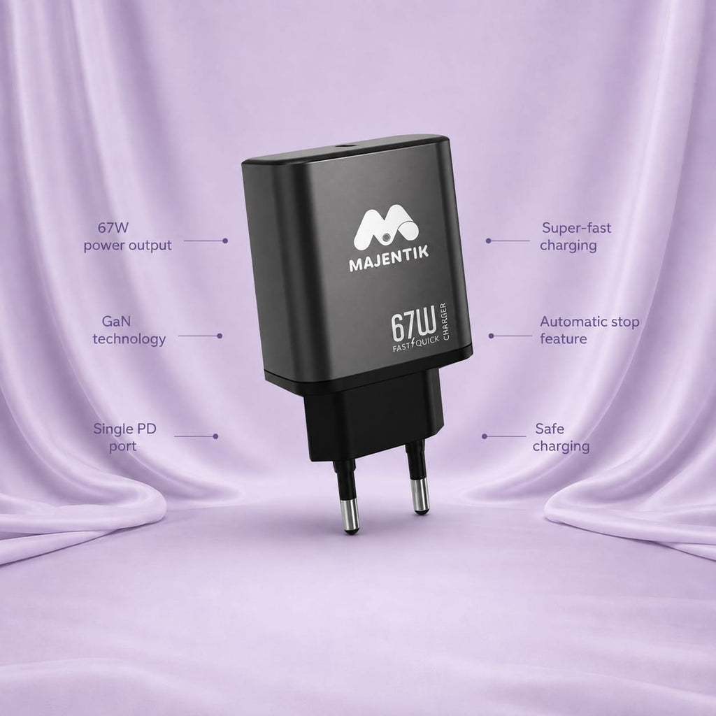 MAJENTIK Head Charger  67W MC-007