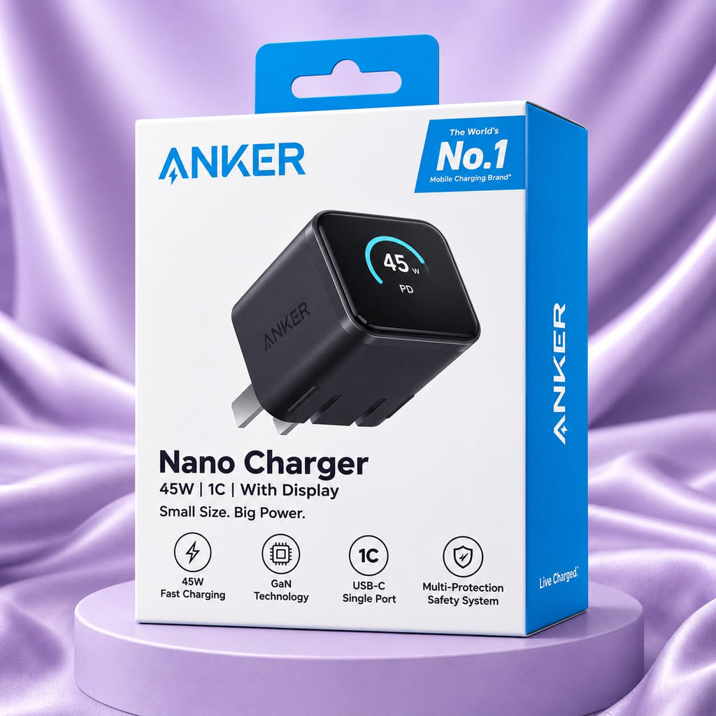 Anker Nano Charger 45W | 1C | With Display