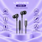Lenyes LF106-TC Type-C Wired Earphones