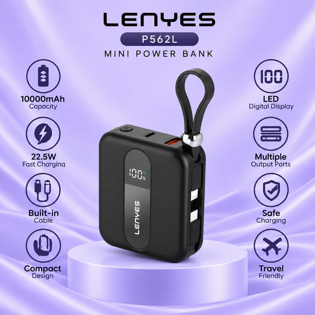 Lenyes P562L Mini Power Bank