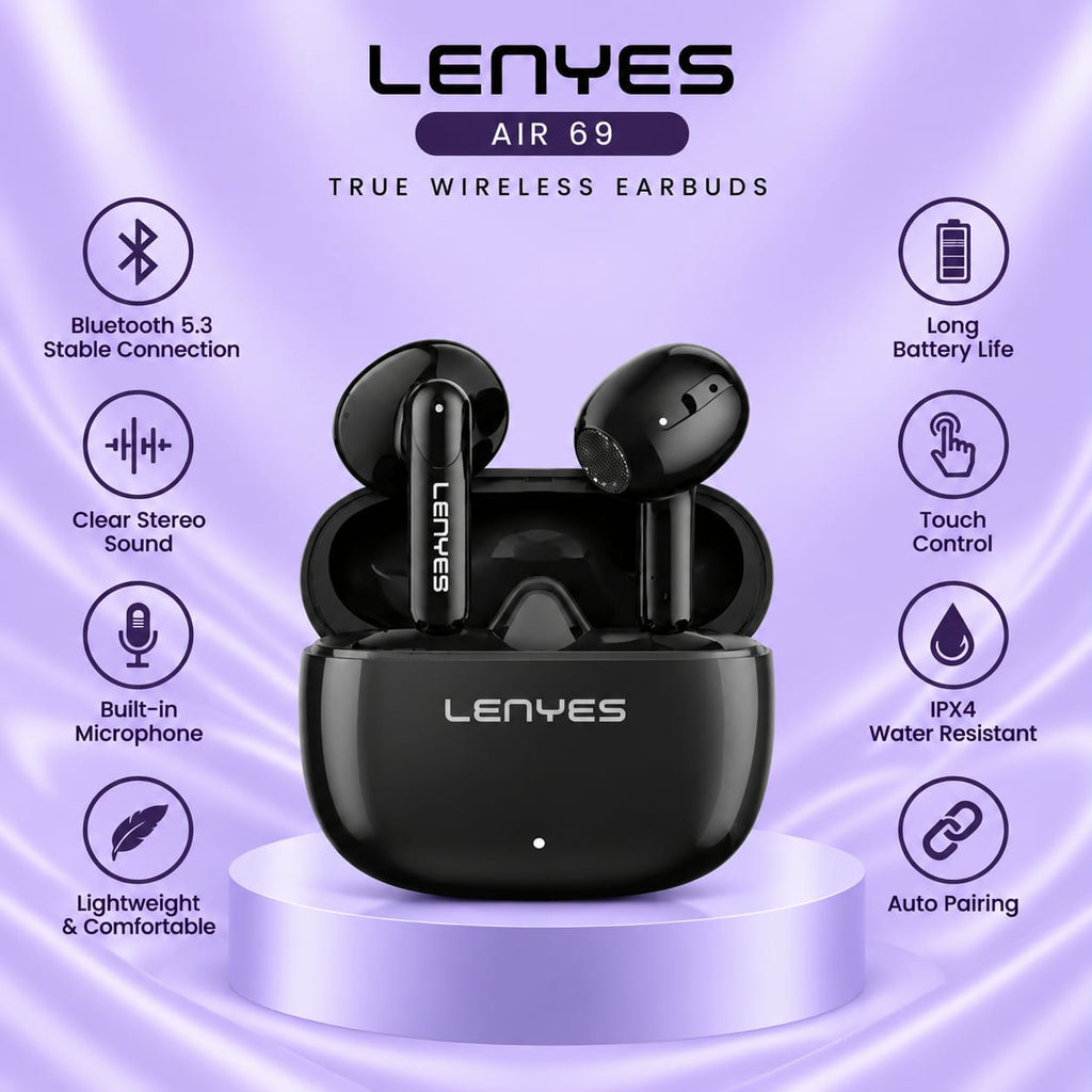 Lenyes AIR 69 True Wireless Earbuds
