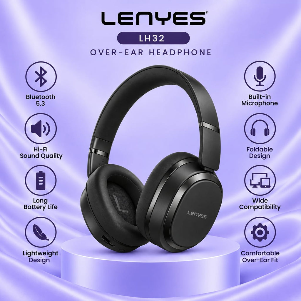 Lenyes LH32 Over-Ear Headphones