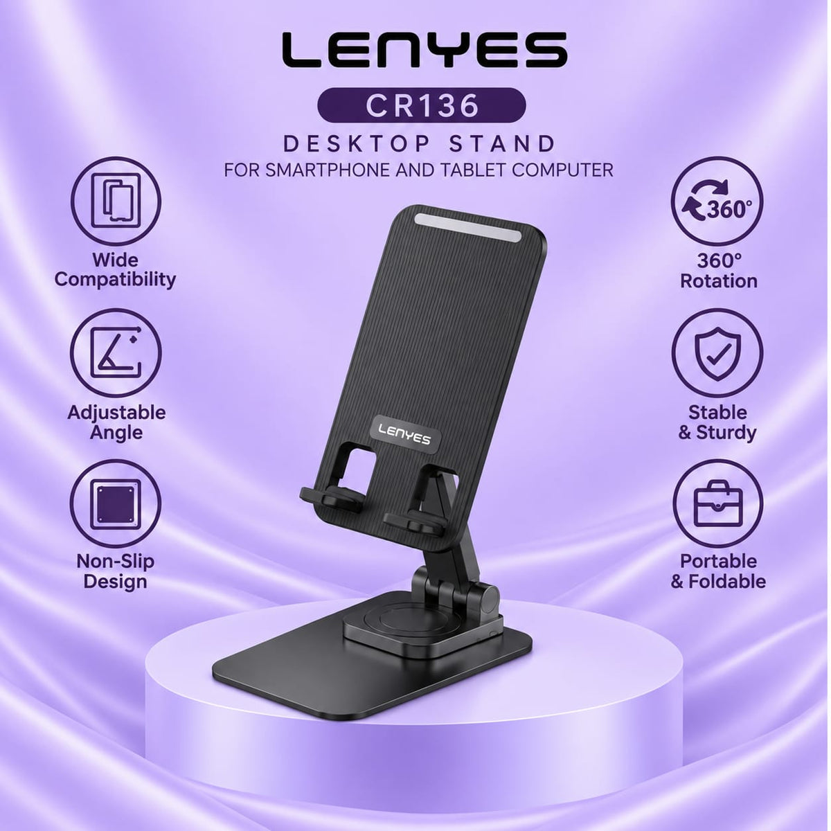 Lenyes CR136 Desktop Stand
