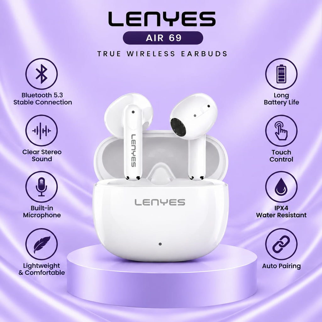 Lenyes AIR 69 True Wireless Earbuds