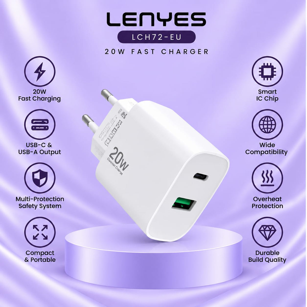 Lenyes LCH72-EU Fast Charger