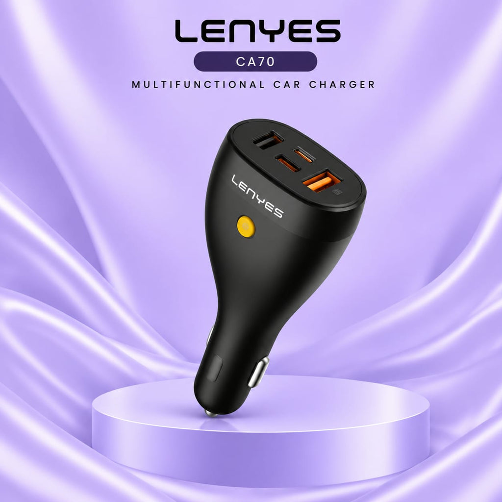 Lenyes CA70 Multifunctional Car Charger