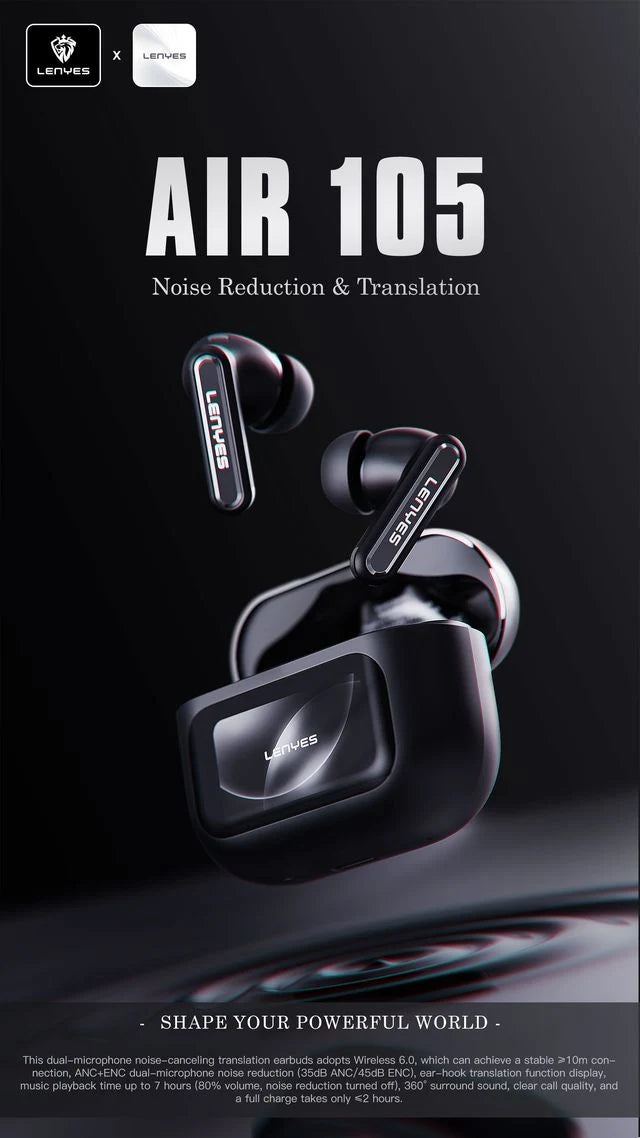 Lenyes AIR 105 True Wireless Earbuds